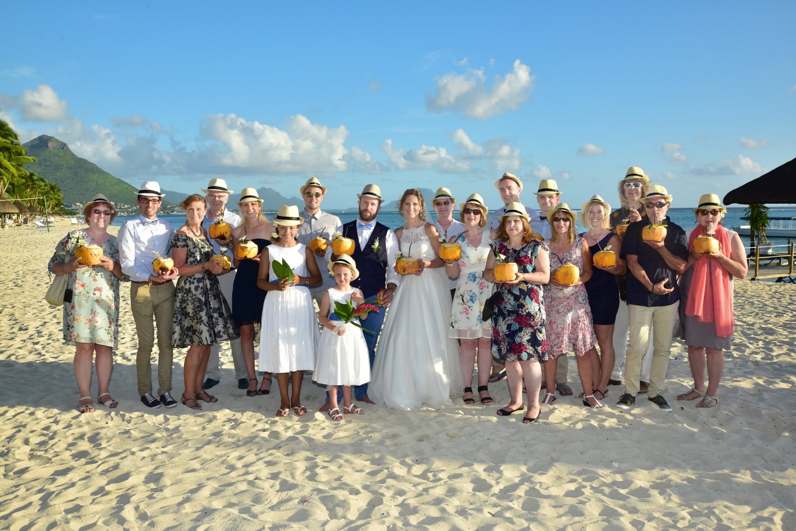 mariage sur la plage Flic en Flac maurice
